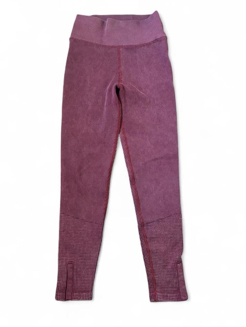 aerie Women’s Ribbed Leggings in Mauve Pink